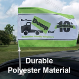 Appalachian State Mountaineers NCAAB Car Window Flag