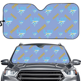 LIU Sharks NCAA Car Windshield Sun Shade Universal Fit Sunshade