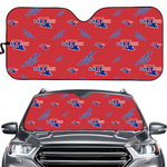 Louisiana Tech Bulldogs NCAA Car Windshield Sun Shade Universal Fit Sunshade