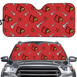 Louisville Cardinals NCAA Car Windshield Sun Shade Universal Fit Sunshade