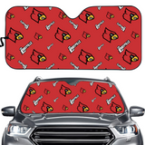 Louisville Cardinals NCAA Car Windshield Sun Shade Universal Fit Sunshade