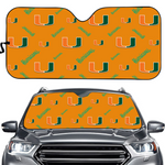 Miami (FL) Hurricanes NCAA Car Windshield Sun Shade Universal Fit Sunshade