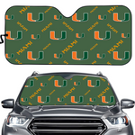 Miami (FL) Hurricanes NCAA Car Windshield Sun Shade Universal Fit Sunshade