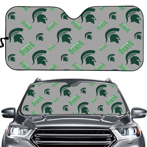 Michigan State Spartans NCAA Car Windshield Sun Shade Universal Fit Sunshade