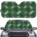 Michigan State Spartans NCAA Car Windshield Sun Shade Universal Fit Sunshade