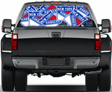 New York Rangers NHL Truck SUV Decals Paste Film Stickers Rear Window