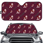 Alabama A&M Bulldogs NCAA Car Windshield Sun Shade Universal Fit Sunshade