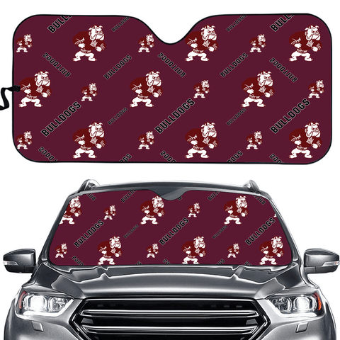 Alabama A&M Bulldogs NCAA Car Windshield Sun Shade Universal Fit Sunshade