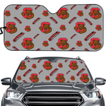 Cornell Big Red NCAA Car Windshield Sun Shade Universal Fit Sunshade