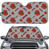 Cornell Big Red NCAA Car Windshield Sun Shade Universal Fit Sunshade
