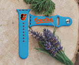Baltimore Orioles Logo MLB Sport Silicone Compatible with Apple Watch Bands