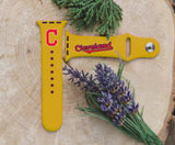 Cleveland Indians Logo MLB Sport Silicone Compatible with Apple Watch Bands