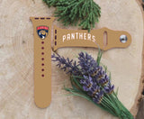 Florida Panthers Logo NHL Sport Silicone Compatible with Apple Watch Bands