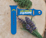 Los Angeles Chargers Logo NFL Sport Silicone Compatible with Apple Watch Bands