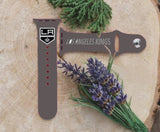 Los Angeles Kings Logo NHL Sport Silicone Compatible with Apple Watch Bands