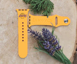 Los Angeles Lakers Logo NBA Sport Silicone Compatible with Apple Watch Bands