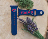 Minnesota Twins Logo MLB Sport Silicone Compatible with Apple Watch Bands