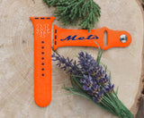 New York Mets Logo MLB Sport Silicone Compatible with Apple Watch Bands
