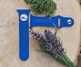 Philadelphia 76ers Logo NBA Sport Silicone Compatible with Apple Watch Bands