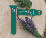 Seattle Mariners Logo MLB Sport Silicone Compatible with Apple Watch Bands