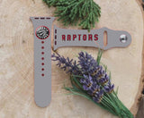 Toronto Raptors Logo NBA Sport Silicone Compatible with Apple Watch Bands