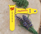 Washington Nationals Logo MLB Sport Silicone Compatible with Apple Watch Bands
