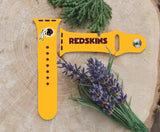 Washington Redskins Logo NFL Sport Silicone Compatible with Apple Watch Bands