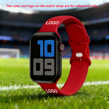 Atlanta Braves Logo MLB Sport Silicone Compatible with Apple Watch Bands