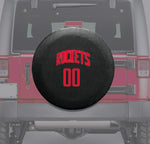 Houston Rockets NBA Spare Tire Cover
