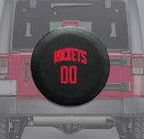 Houston Rockets NBA Spare Tire Cover