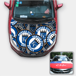 Kansas City Royals MLB Car Auto Hood Engine Cover Protector