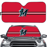 Miami Marlins MLB Car Windshield Sun Shade Universal Fit Sunshade