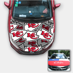 Kansas City Chiefs NFL Car Auto Hood Engine Cover Protector