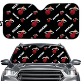 Miami Heat NBA Car Windshield Sun Shade Universal Fit Sunshade