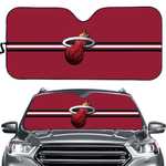 Miami Heat NBA Car Windshield Sun Shade Universal Fit Sunshade