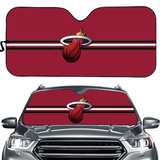 Miami Heat NBA Car Windshield Sun Shade Universal Fit Sunshade