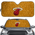Miami Heat NBA Car Windshield Sun Shade Universal Fit Sunshade