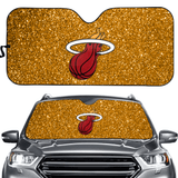 Miami Heat NBA Car Windshield Sun Shade Universal Fit Sunshade