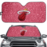 Miami Heat NBA Car Windshield Sun Shade Universal Fit Sunshade