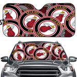 Miami Heat NBA Car Windshield Sun Shade Universal Fit Sunshade