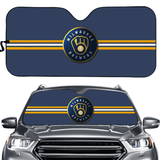 Milwaukee Brewers MLB Car Windshield Sun Shade Universal Fit Sunshade