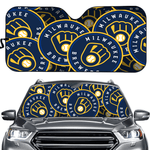 Milwaukee Brewers MLB Car Windshield Sun Shade Universal Fit Sunshade