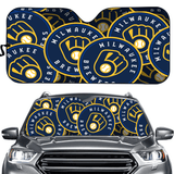 Milwaukee Brewers MLB Car Windshield Sun Shade Universal Fit Sunshade