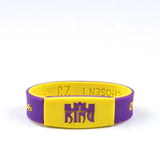 NBA Silicone Rubber Wristband Bracelet Elasticity