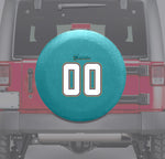 Miami Dolphins NFL Spare Tire Cover