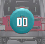 Miami Dolphins NFL Spare Tire Cover