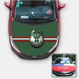 Milwaukee Bucks NBA Car Auto Hood Engine Cover Protector