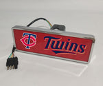 Minnesota Twins MLB Hitch Cover LED Brake Light for Trailer