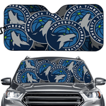 Minnesota Timberwolves NBA Car Windshield Sun Shade Universal Fit Sunshade