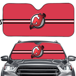 New Jersey Devils NHL Car Windshield Sun Shade Universal Fit Sunshade